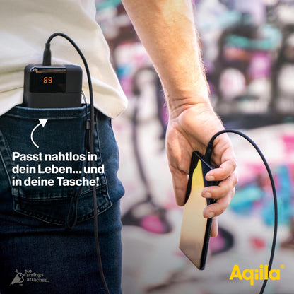 Aqiila Powerbird B10 Powerbank 20W black 10.000 mAh