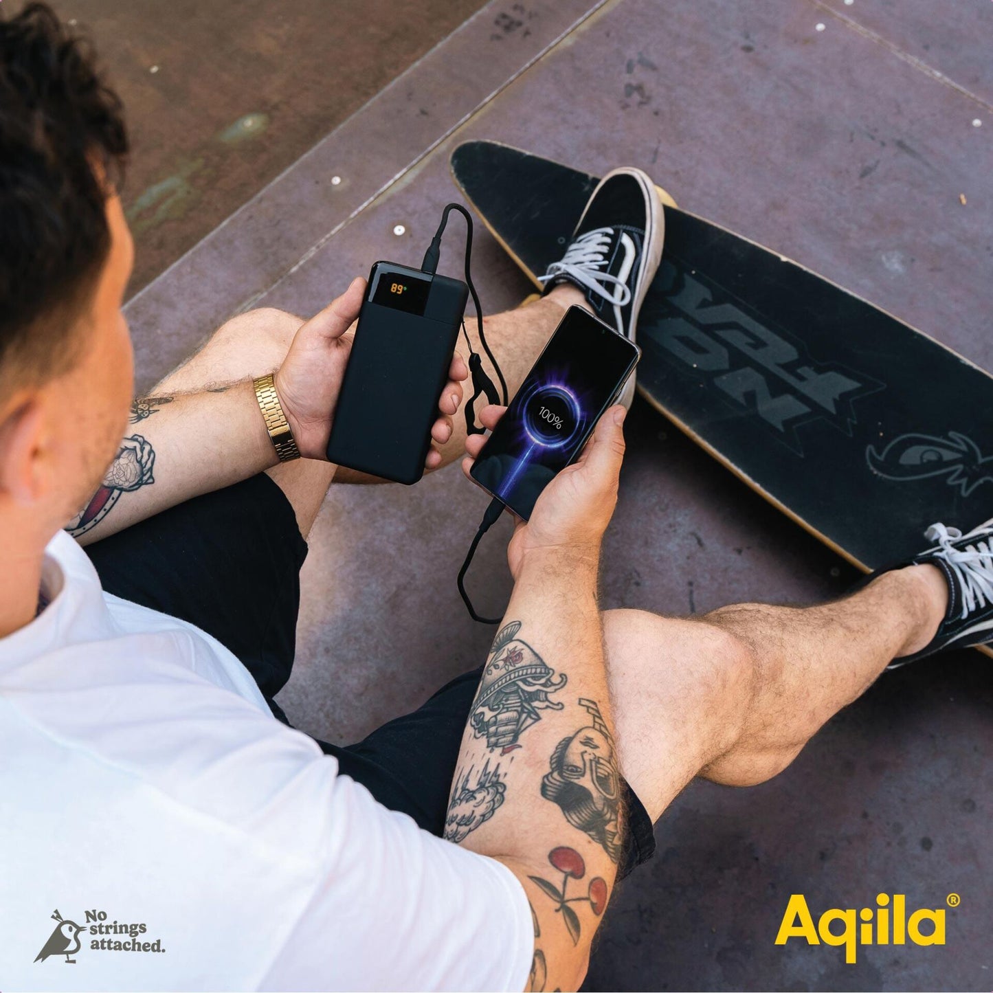 Aqiila Powerbird B10 Powerbank 20W black 10.000 mAh