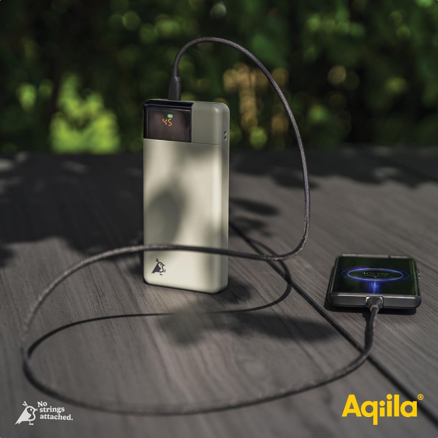 Aqiila Powerbird B10 Powerbank 20W moss green 10.000 mAh