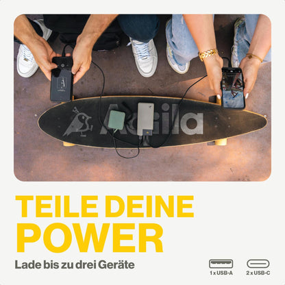 Aqiila Powerbird B20 Powerbank 20W moss green 20.000 mAh