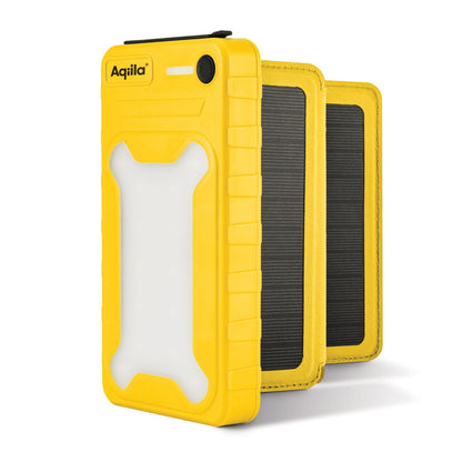 Aqiila Powerbird BS10 Solar Powerbank 20W yellow 10.000 mAh