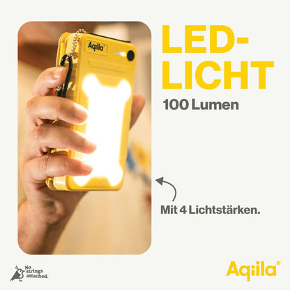 Aqiila Powerbird BS10 Solar Powerbank 20W yellow 10.000 mAh