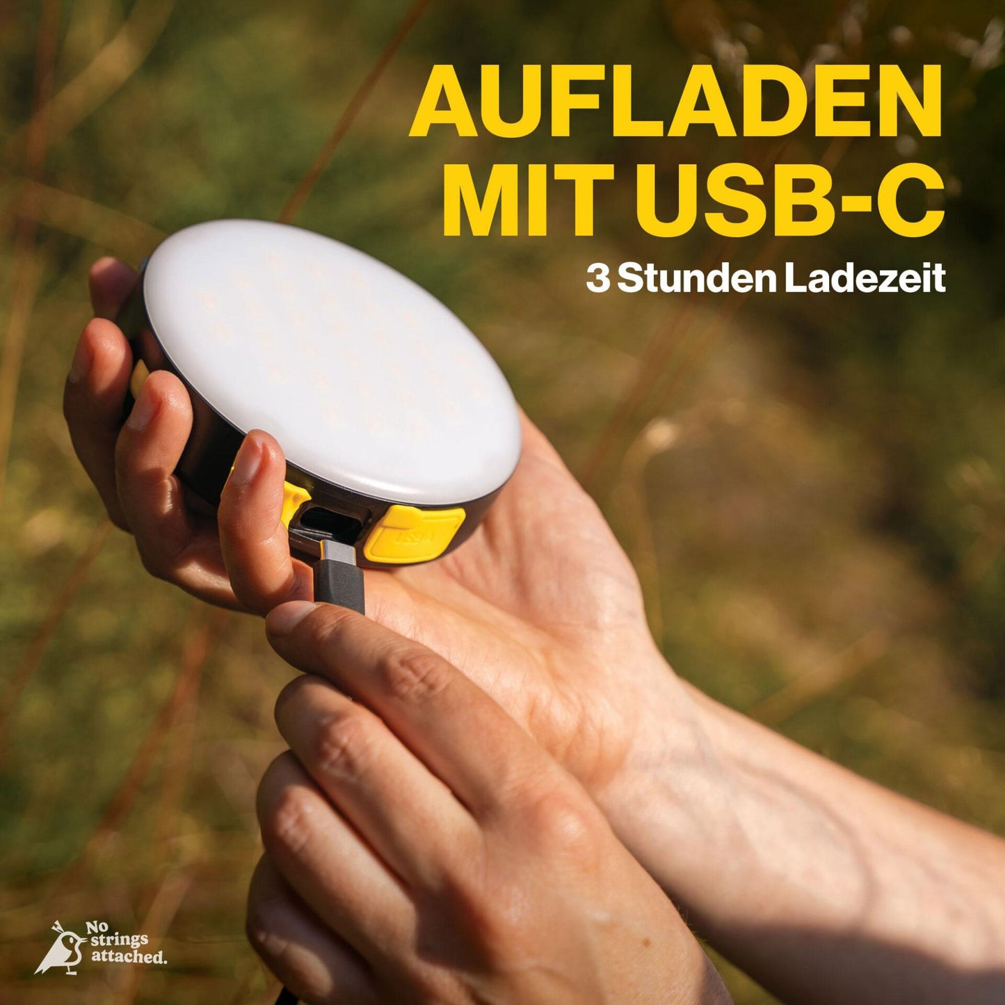 Aqiila Powerbird BL10 Powerbank Lampe 20W black 10.000 mAh