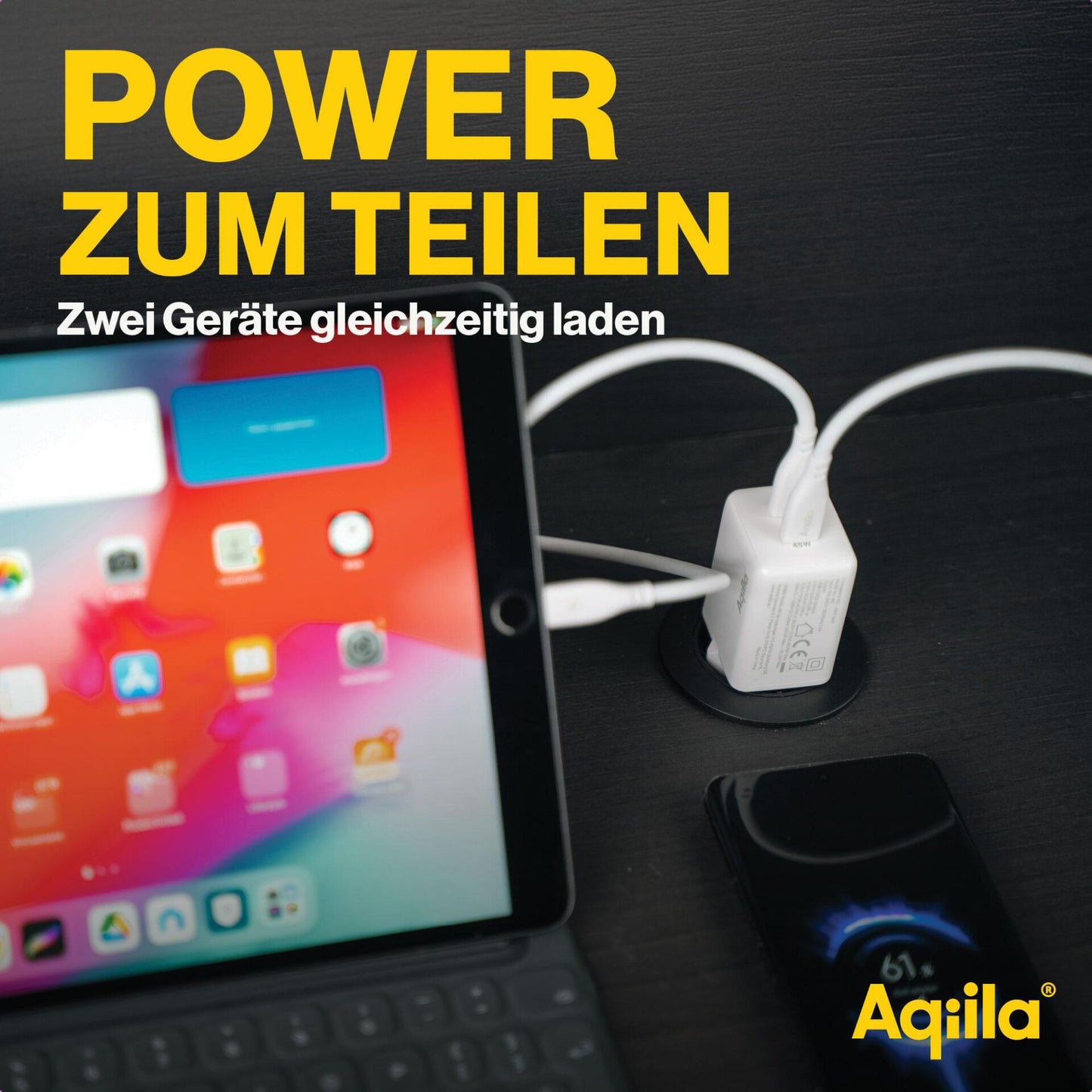 Aqiila Chargebird W2 45W 2x USB-C