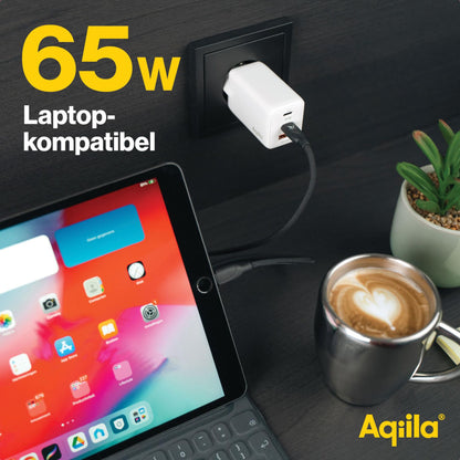Aqiila Chargebird W3 65W 2x USB-C 1x USB-A