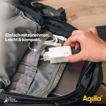Aqiila Chargebird W3 65W 2x USB-C 1x USB-A