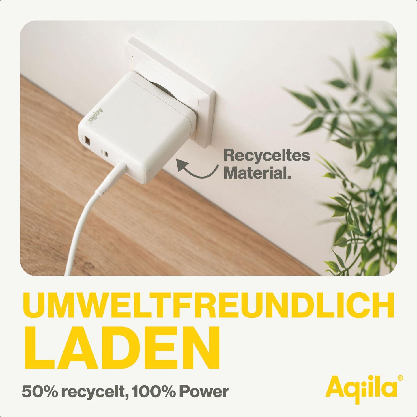 Aqiila Chargebird W4 120W 2x USB-C 1x USB-A