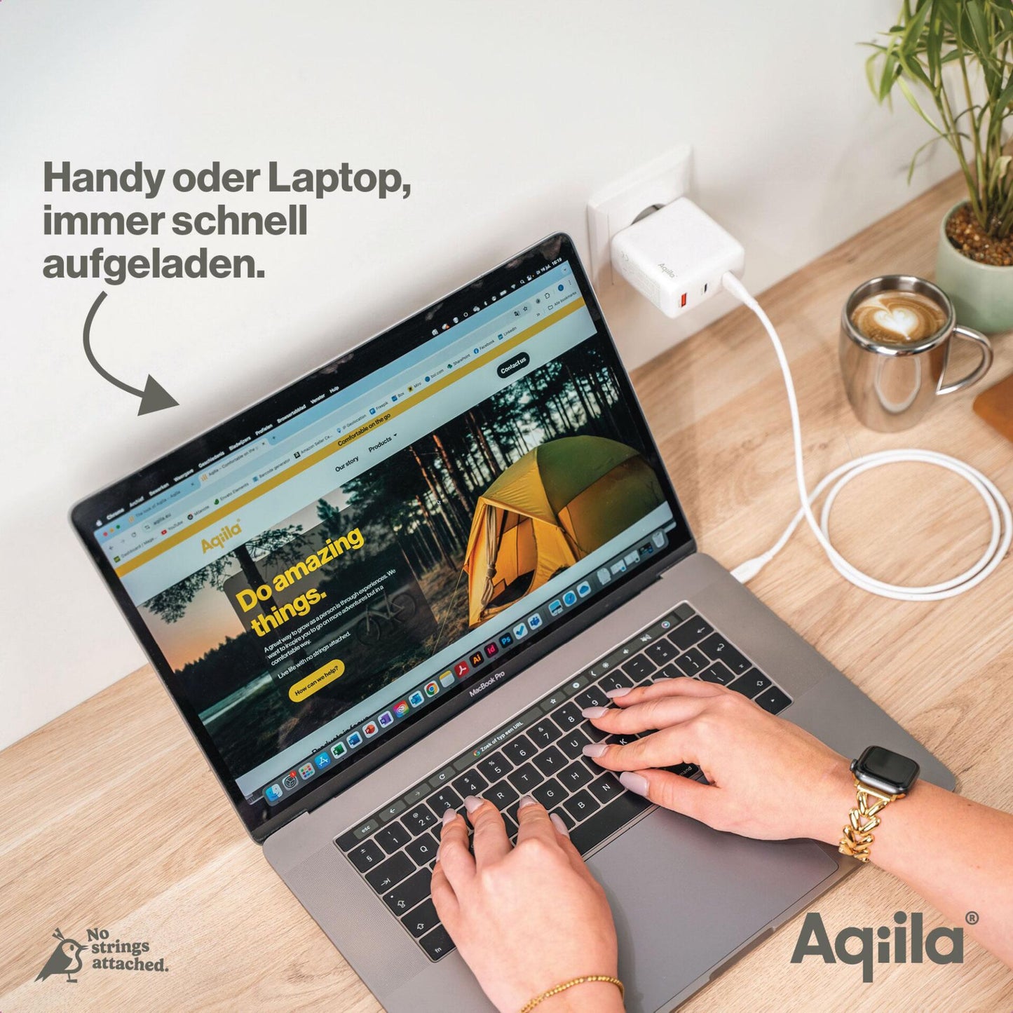 Aqiila Chargebird W4 120W 2x USB-C 1x USB-A