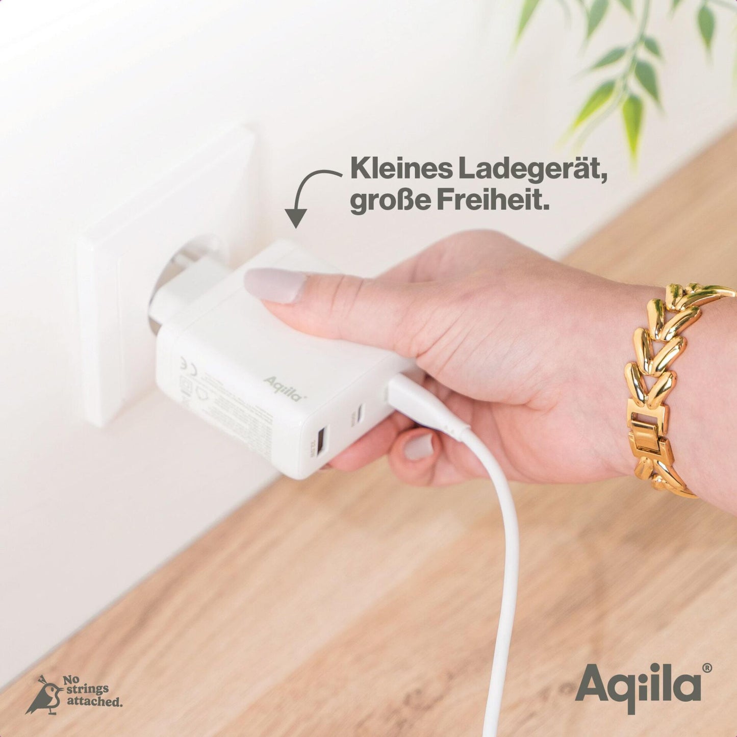 Aqiila Chargebird W4 120W 2x USB-C 1x USB-A