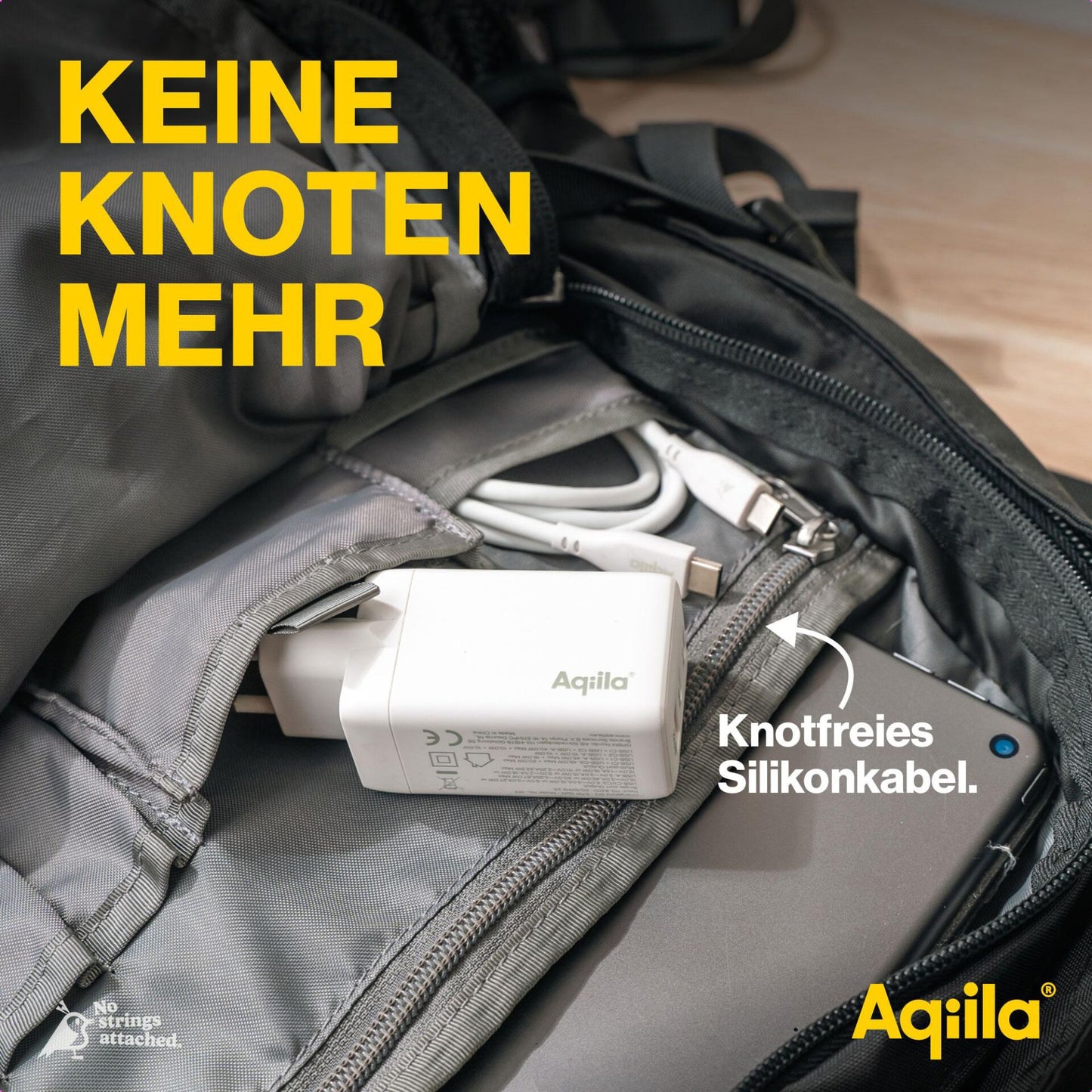 Aqiila Cablebird CS11 Char./Sync Cable 60W Type C Type C 1m