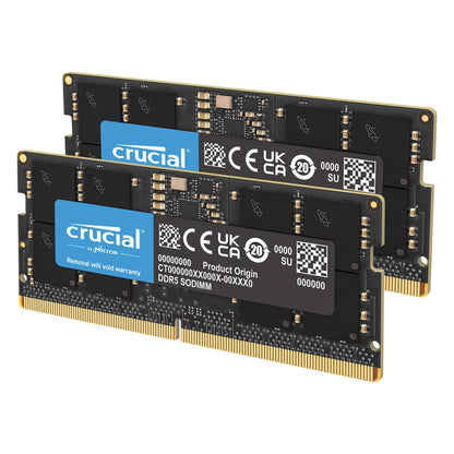 Crucial DDR5-5600 Kit      128GB 2x64GB SODIMM CL46 (16Gbit)