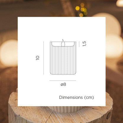 New Garden DOLO CANDLE Ceramic