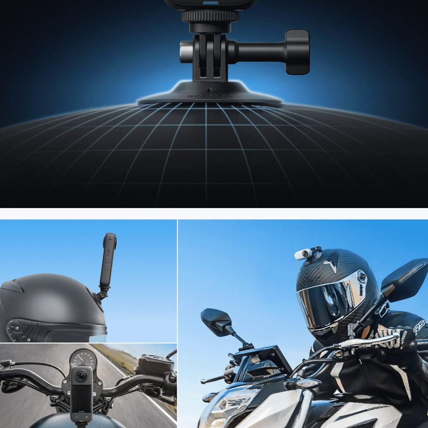 Insta360 X4 Motorrad Bundle
