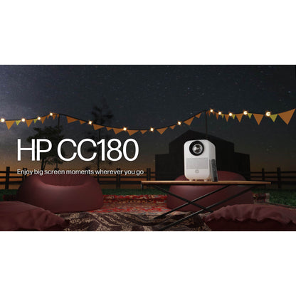 HP CC180W Set mit Leinwand