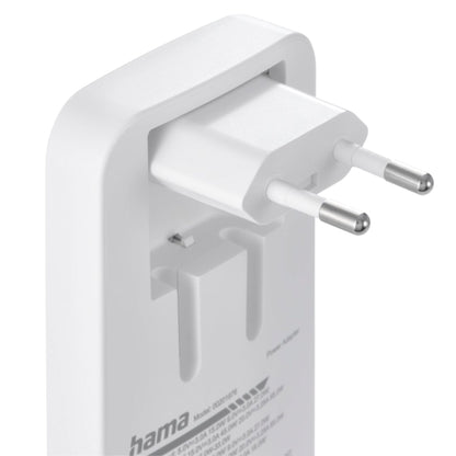 Hama flaches Mini-Ladegerät  65W 2xUSB-C/1xUSB-A, weiß     201976