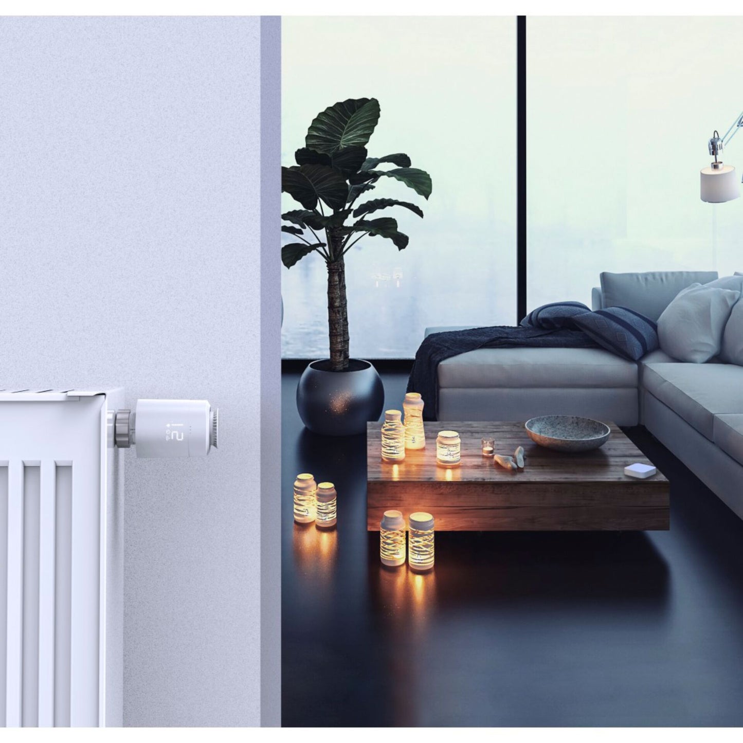 Hama Heizungssteuerung WLAN 2x smartes Thermostat + Zentrale