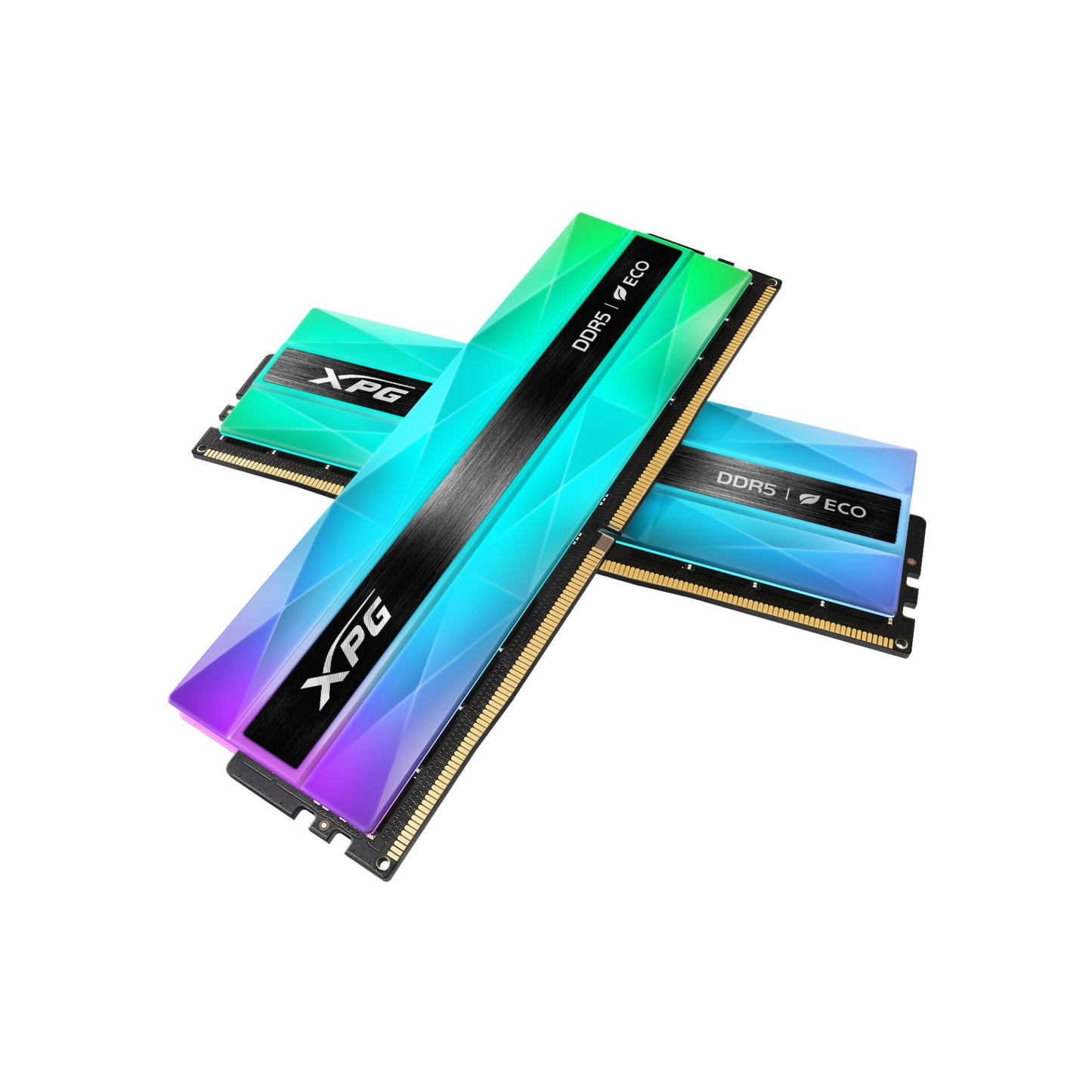 ADATA-XPG DDR5 U-DIMM 6800 32GB LANCER NEON RGB Dual Box  2x16GB