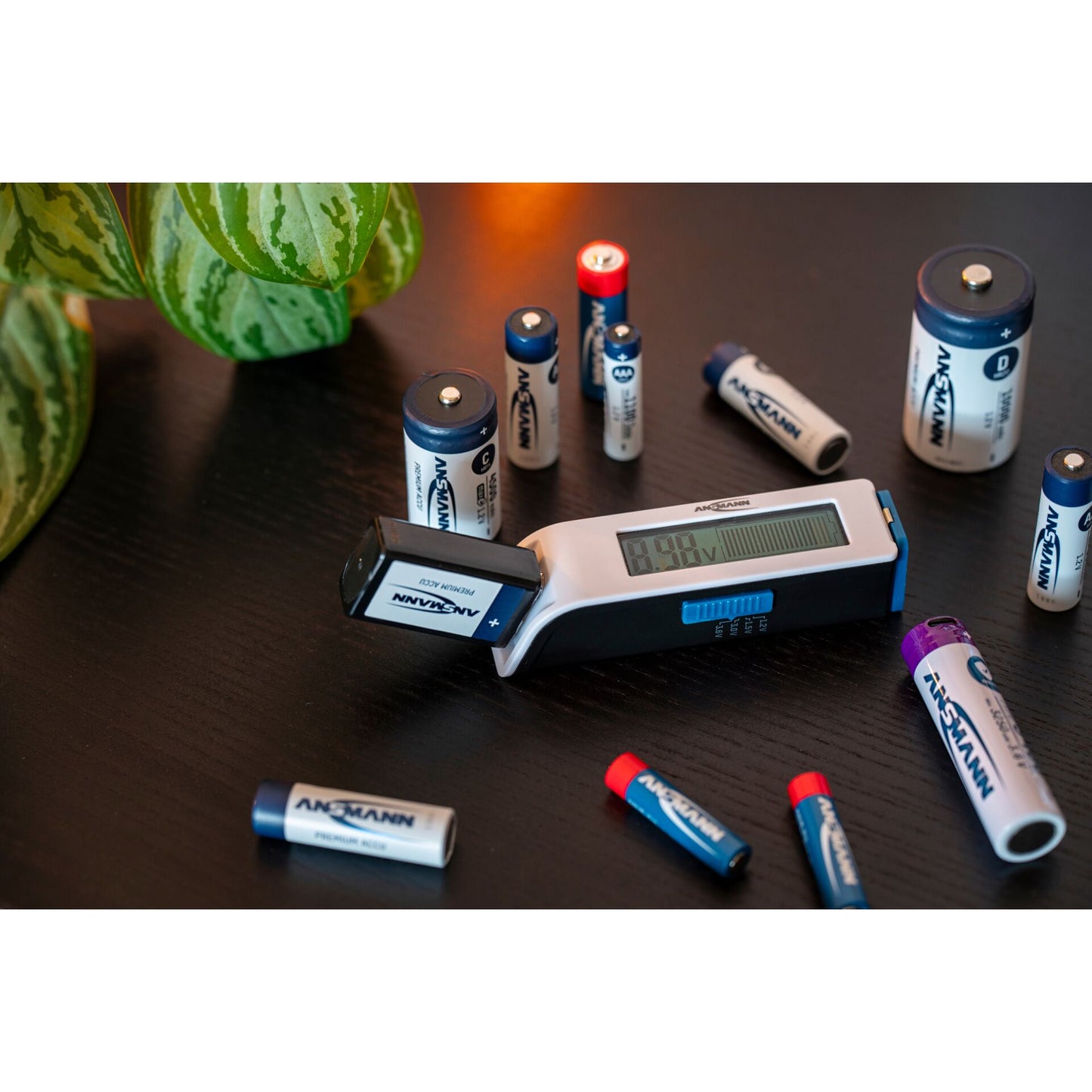 Ansmann Comfort Check Batterietester         1900-0110
