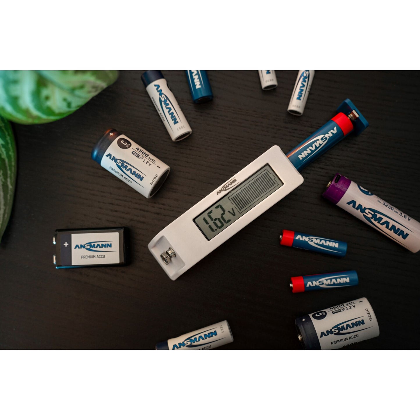 Ansmann Comfort Check Batterietester         1900-0110