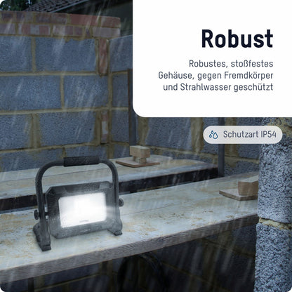 Ansmann FL20W-R 20W/2000lm wiederaufladbarer LED Strahler