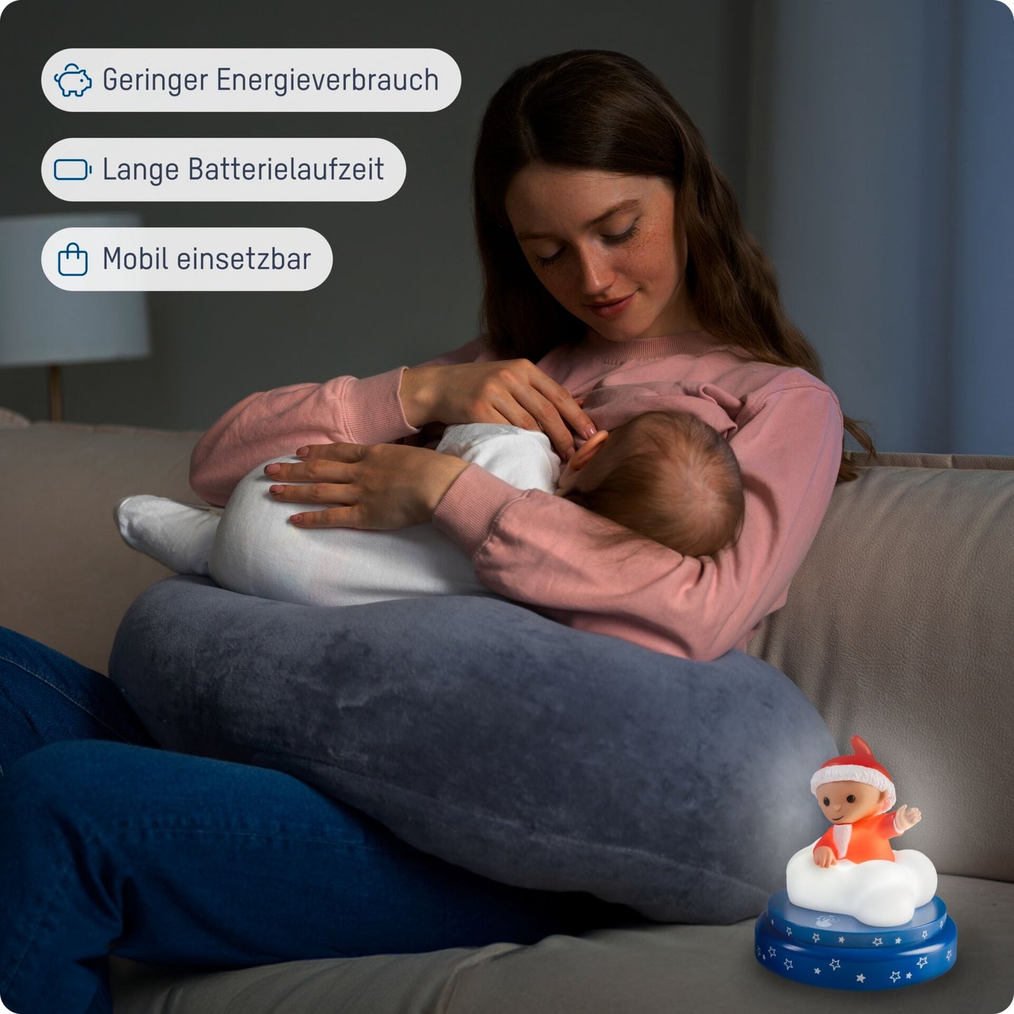 Ansmann Mobiles Nachtlicht Sandmann