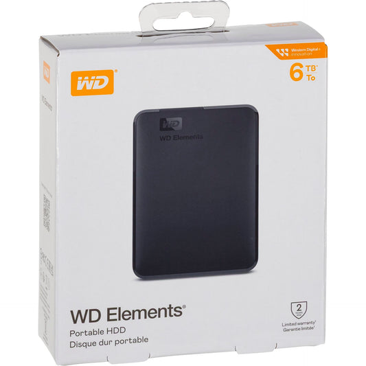 Western Digital WD Elements Portable USB 3.0             6TB