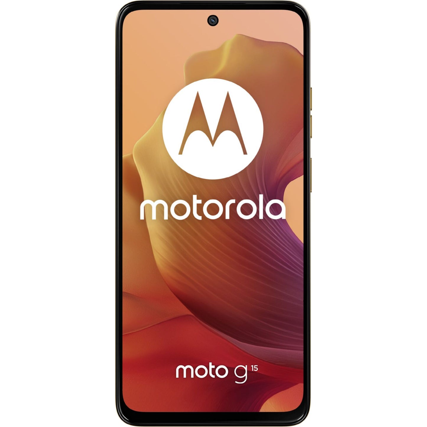 Motorola moto g15 sunrise orange