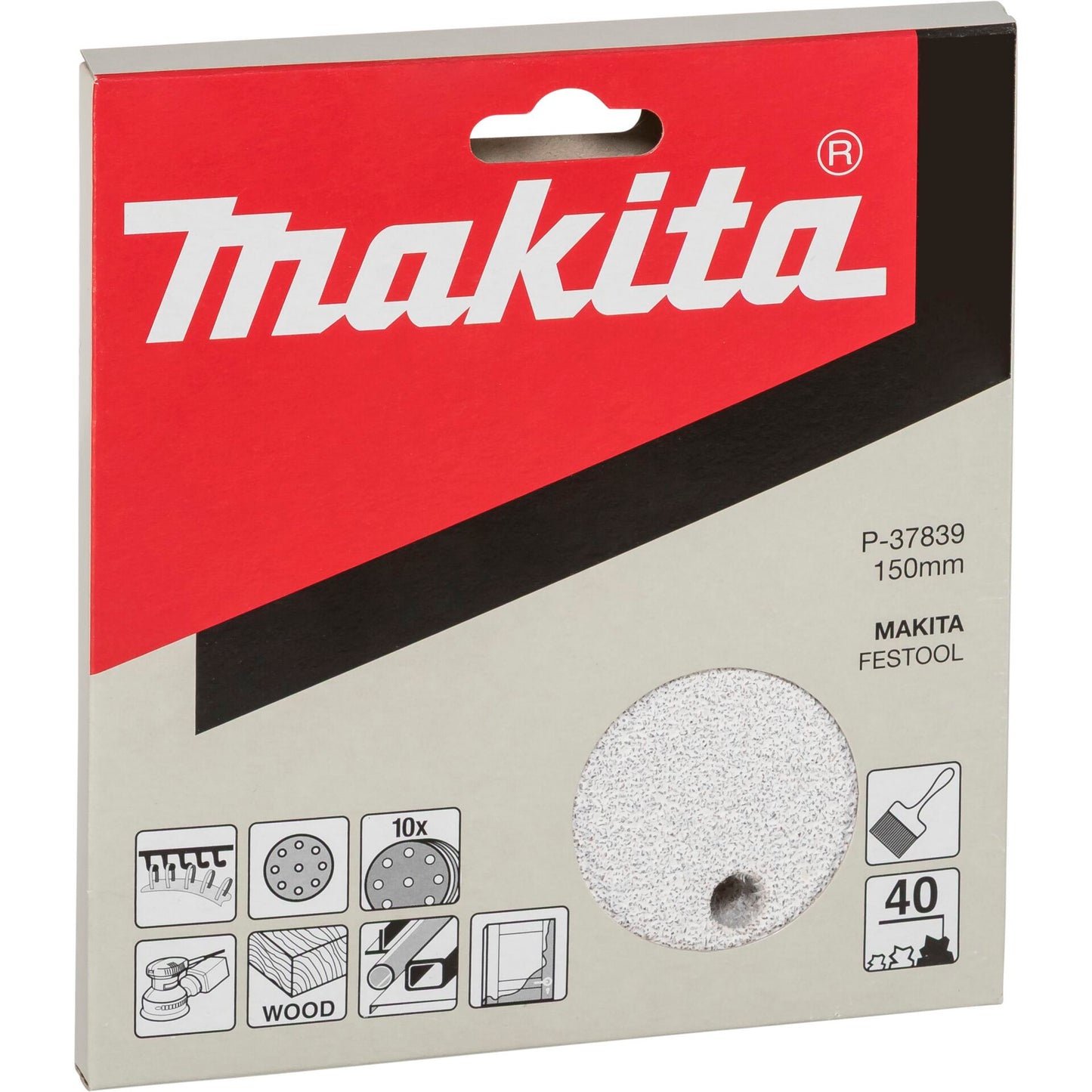 Makita Schleifpap. Kl. 150mm K40