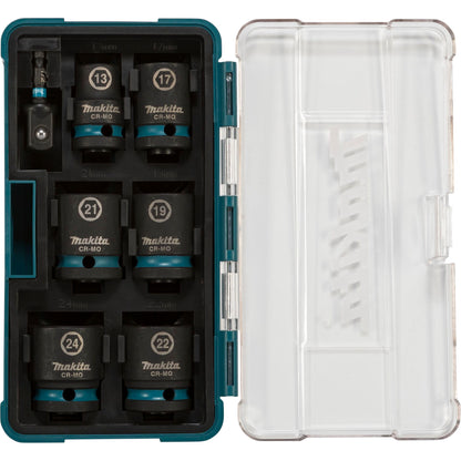 Makita Schlagnuss-Set 7tlg 1/2Im.Blk