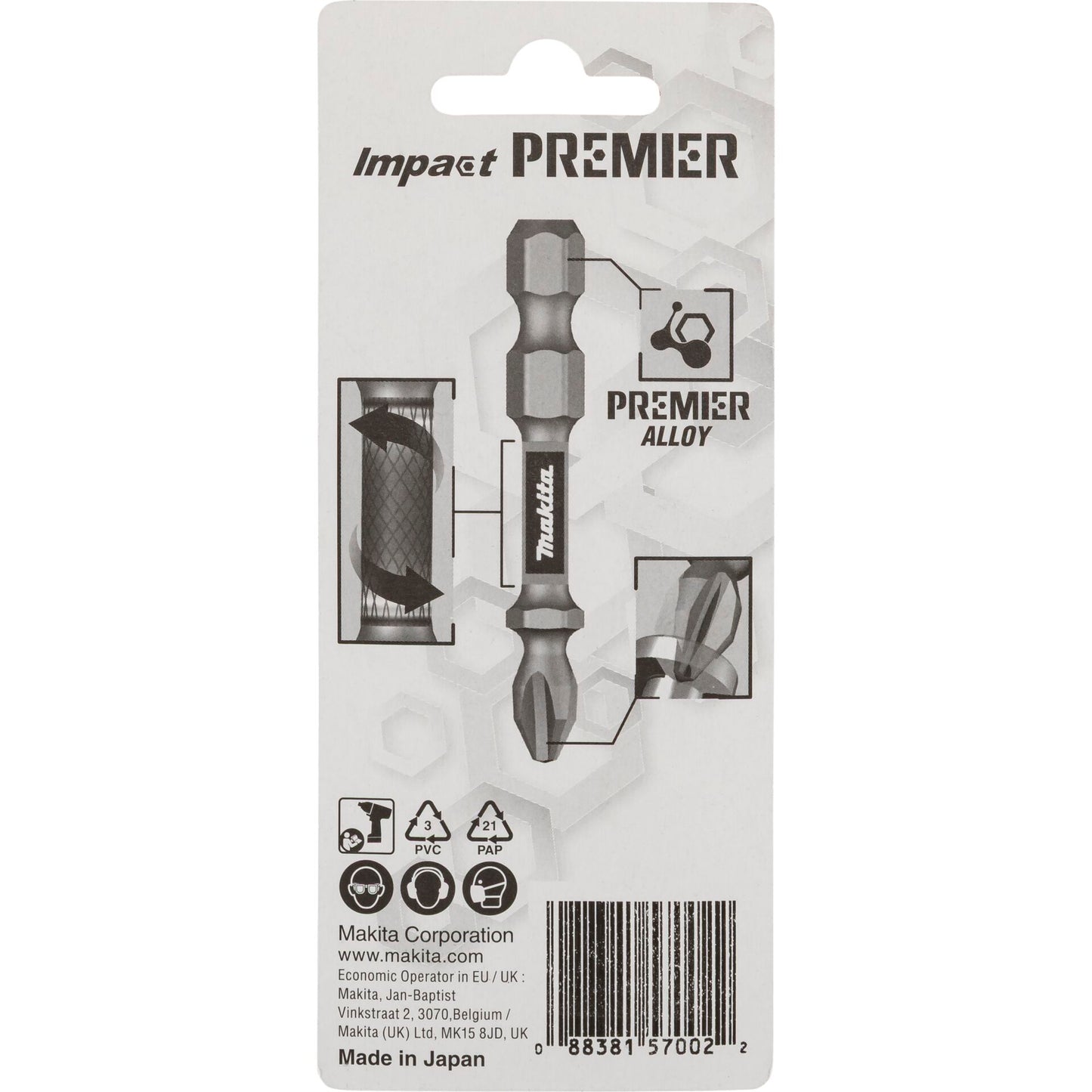 Makita Torsion Bit T30-50 2Stk