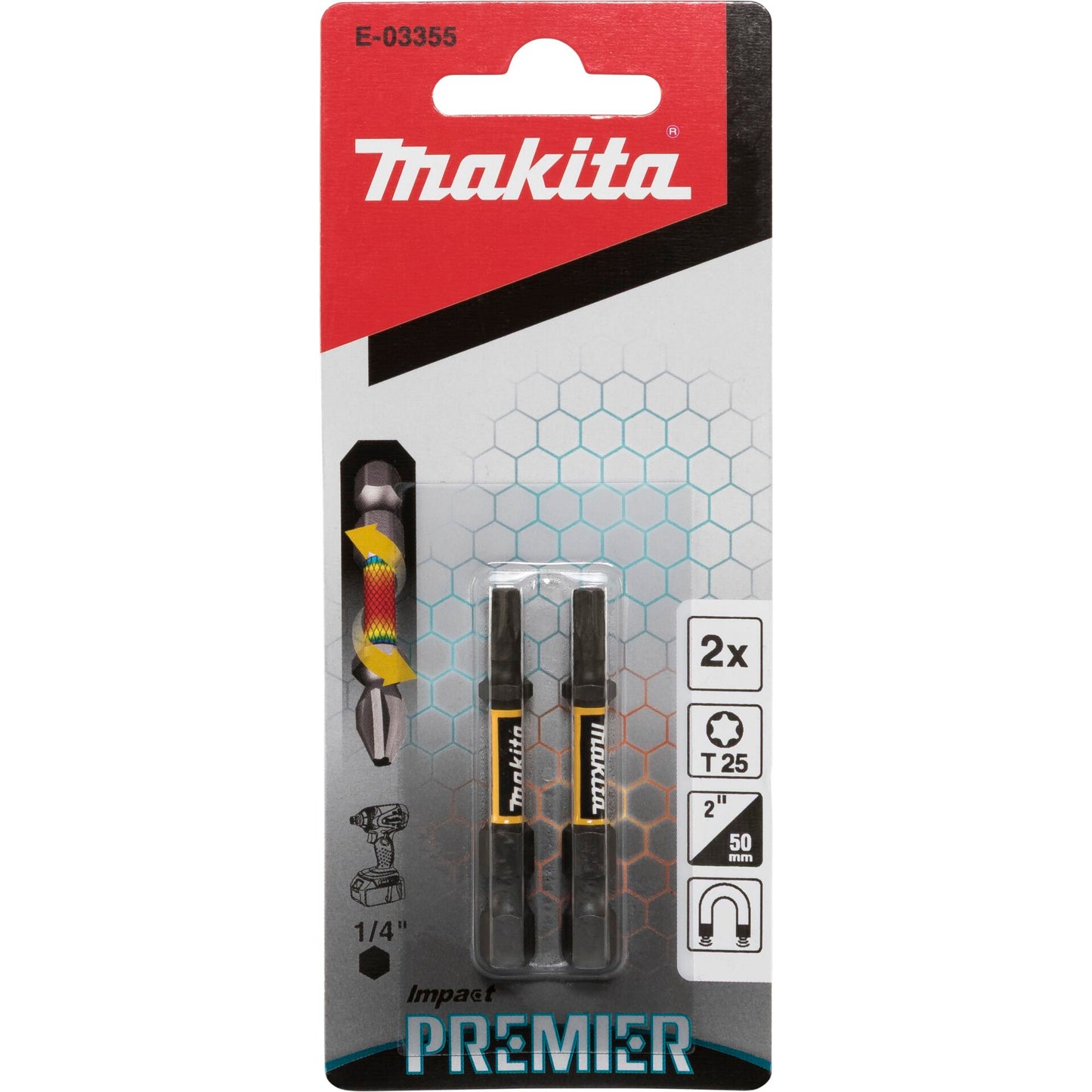 Makita Torsion Bit T25-50 2Stk