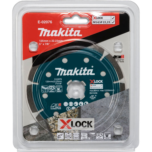 Makita Diamantsch. 125mm X-Lock Beton