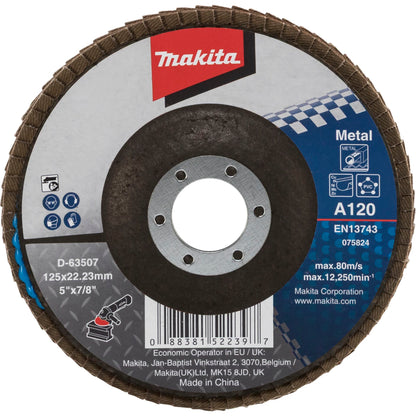 Makita Fächerschleifscheibe 125mm A120