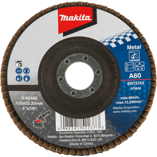 Makita Fächerschleifscheibe 125mm A 60