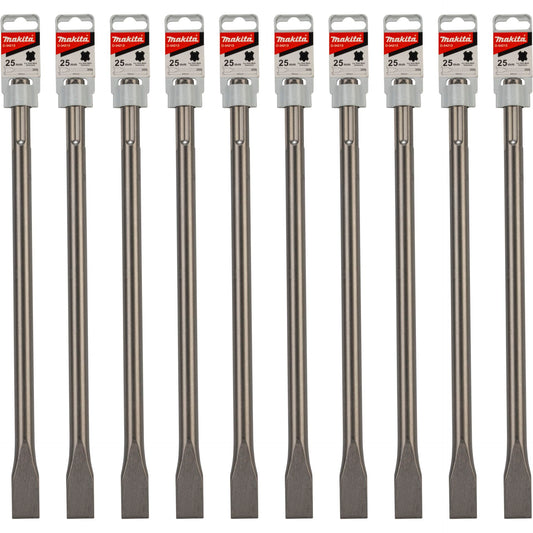 Makita Flachmeissel 10er Pack SDS-MAX 25x400mm