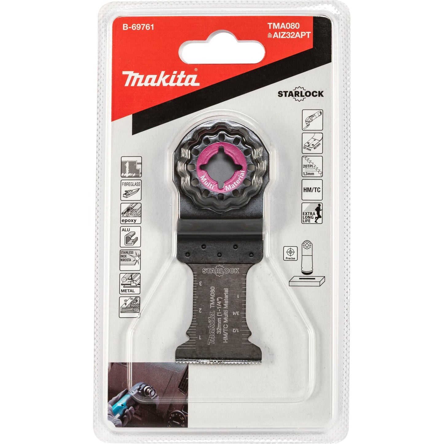 Makita Tauchsägeblatt 32mm TMA080