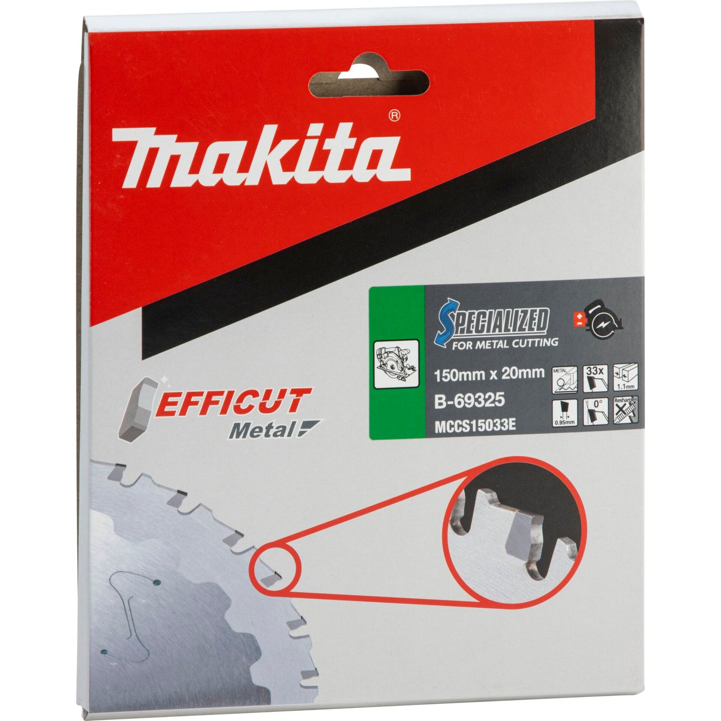 Makita EFFICUT Sägeblatt 150x20x33Z