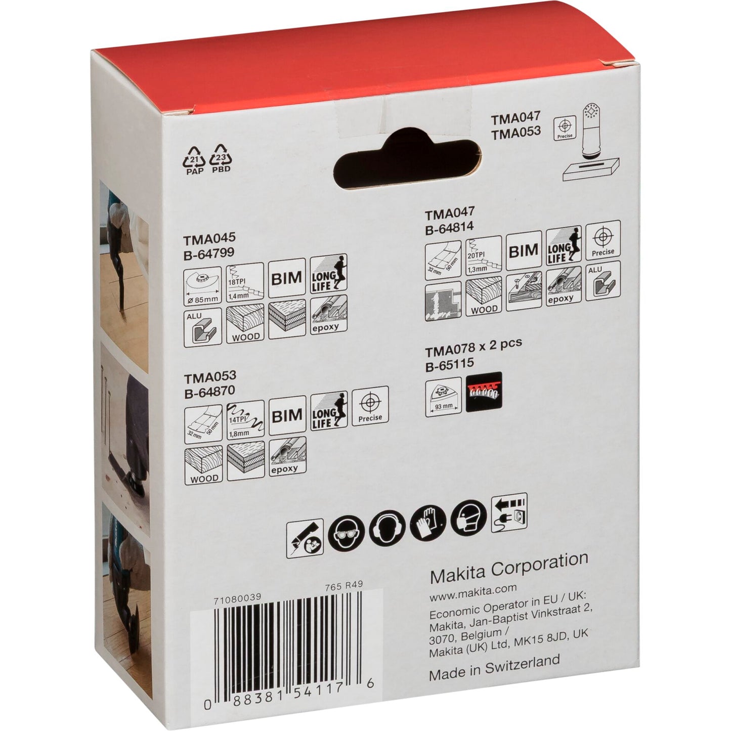 Makita Schreinerset 5Stk