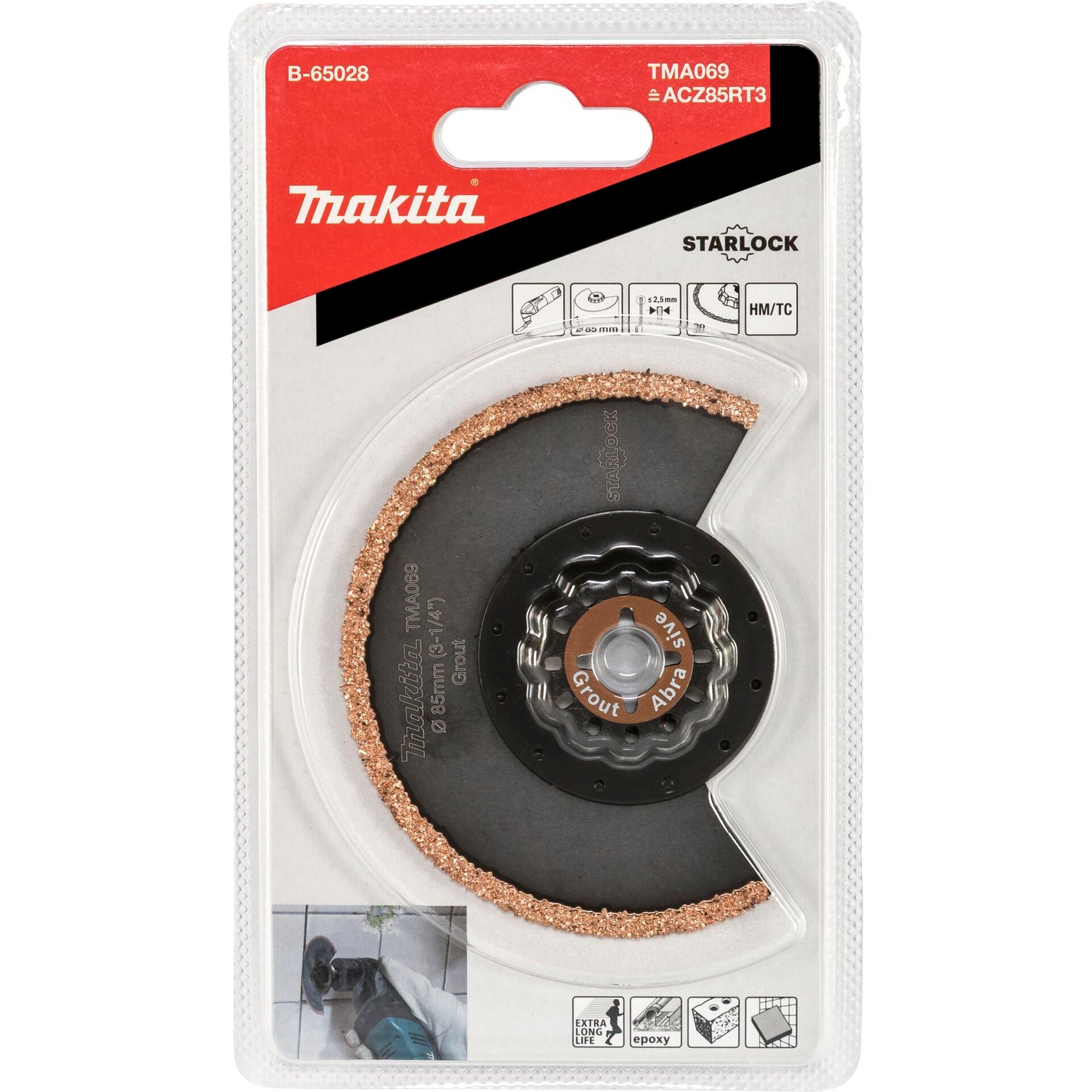 Makita HM-Segmentsägeblatt 85 TMA069