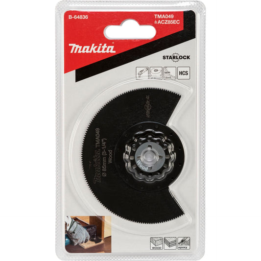 Makita Segmentsägebl. 85mm TMA049