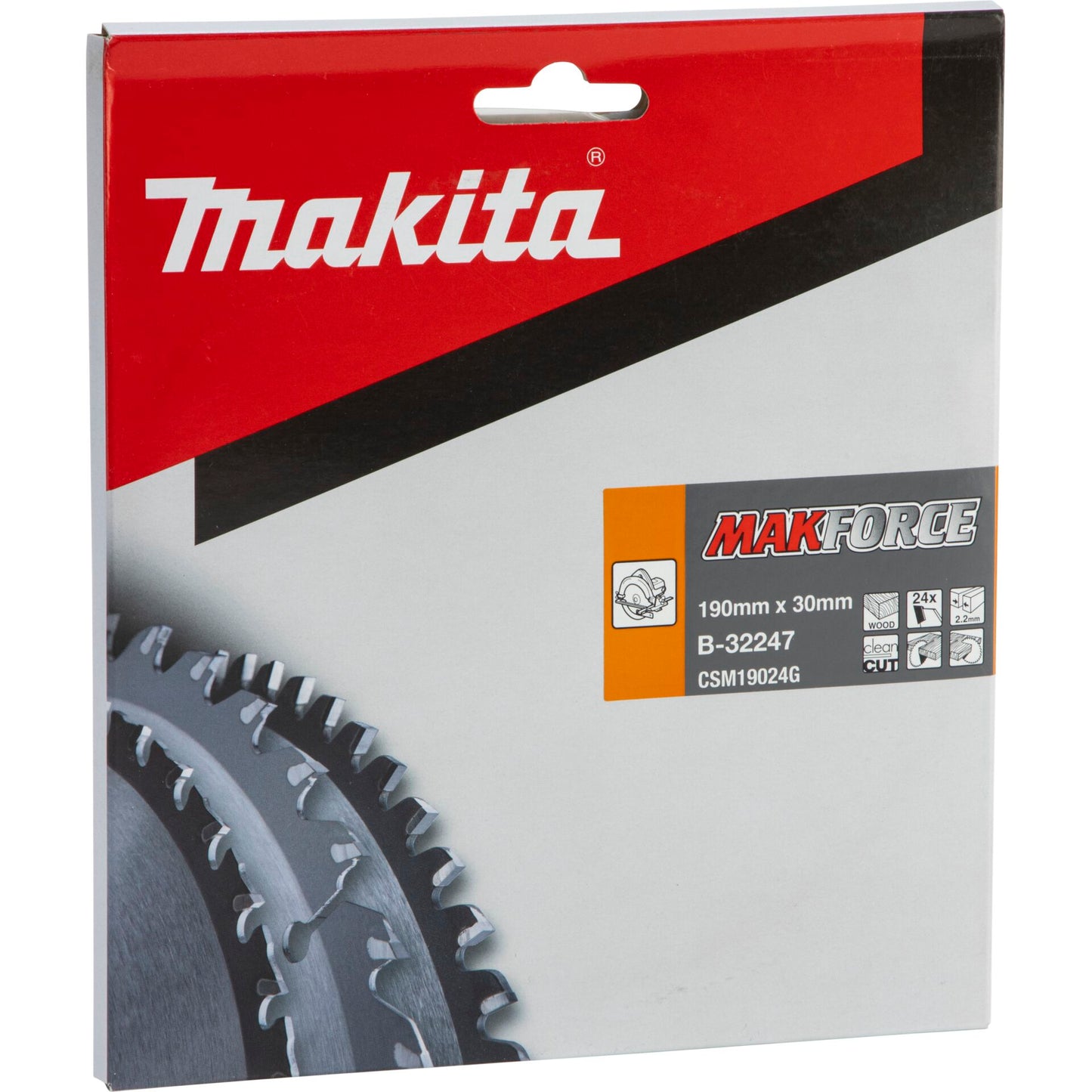 Makita MAKFORCE Sägeblatt 190x30x24Z