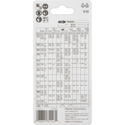 Makita Stichsägeblatt B-53 Laminat