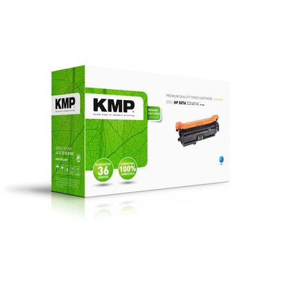 KMP H-T166 Toner cyan compatible with HP CE 401 A