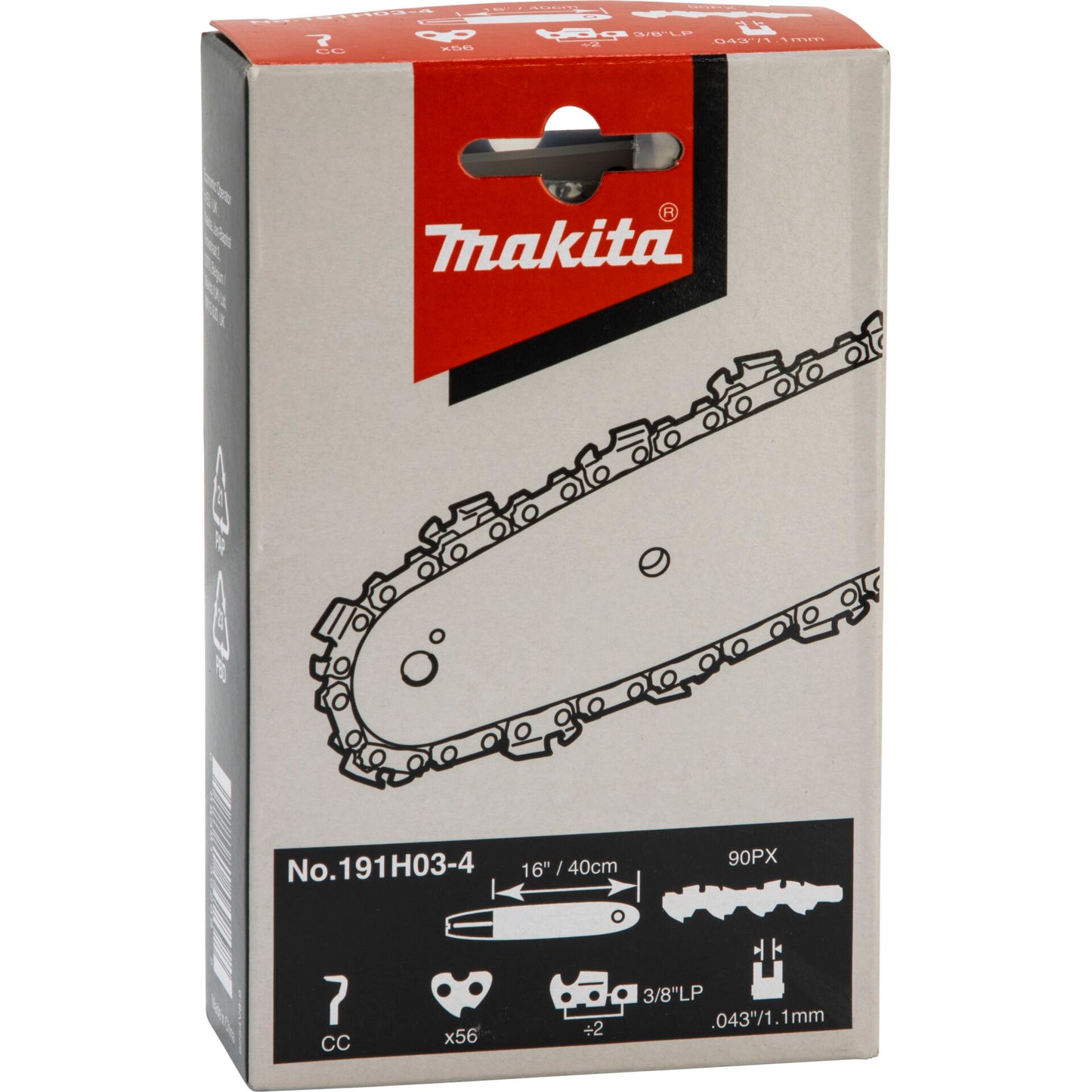 Makita Sägekette 40cm 1,1mm 3/8 HM