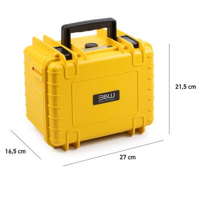 B&W action.case PP.66 gelb    für GoPro Hero 9-13