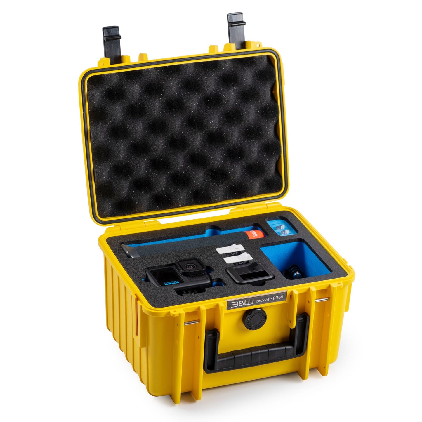 B&W action.case PP.66 gelb    für GoPro Hero 9-13