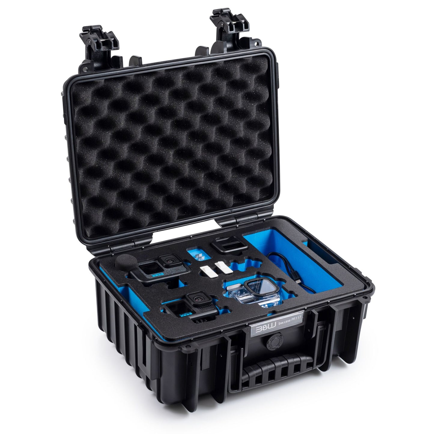 B&W action.case PP.117 schwarz für GoPro Hero 9-13