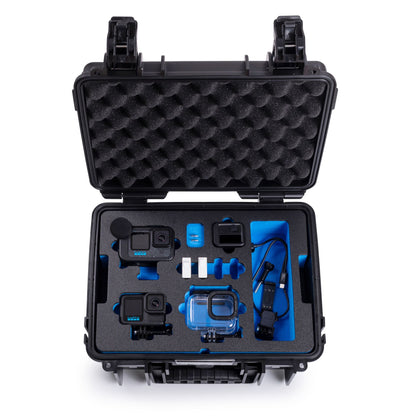 B&W action.case PP.117 schwarz für GoPro Hero 9-13