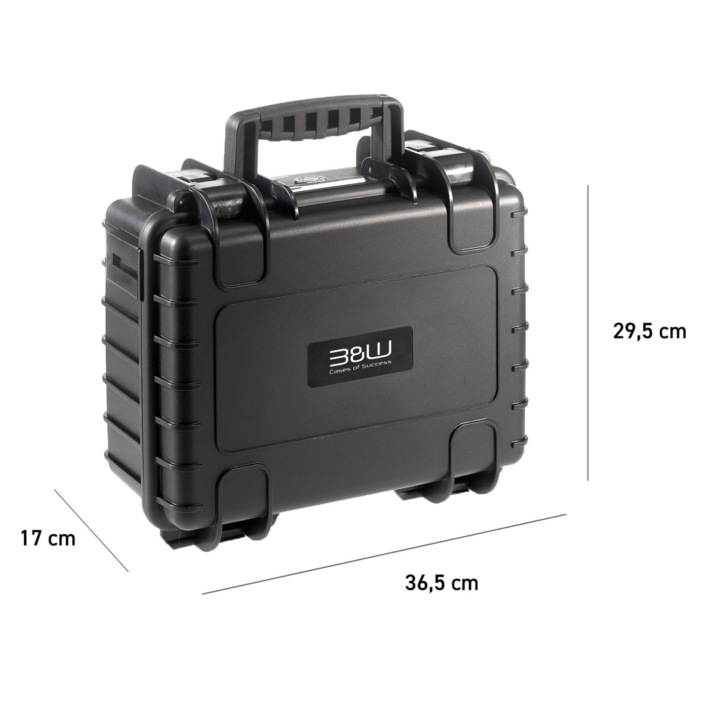 B&W drone.case PP.117 schwarz für DJI Flip