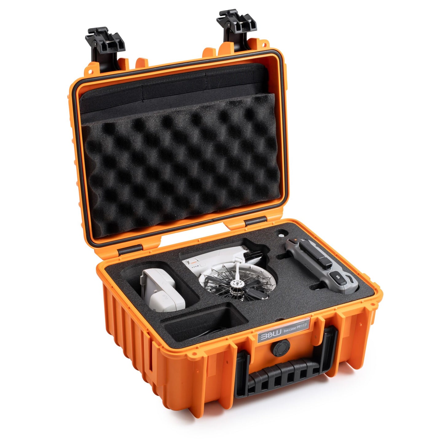 B&W drone.case PP.117 orange  für DJI Flip
